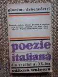 POEZIE ITALIANA DIN SECOLUL AL XX-LEA-GIACOMO DEBENEDETTI