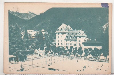 bnk cp Sinaia - Vedere - circulata 1958 - marca fixa foto