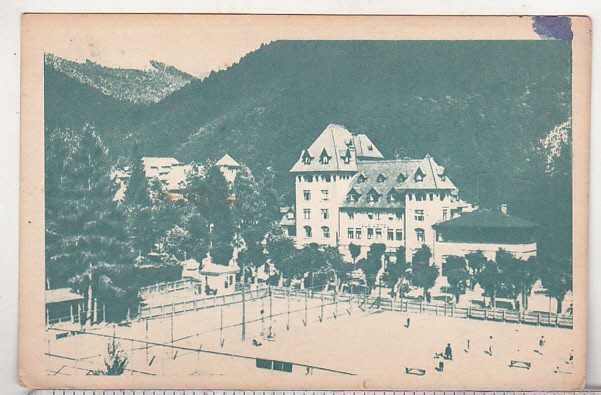bnk cp Sinaia - Vedere - circulata 1958 - marca fixa