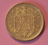 1 PESETA 1966 * SPANIA