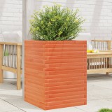 Jardiniera gradina, maro ceruit, 50x50x68,5 cm, lemn masiv pin GartenMobel Dekor, vidaXL