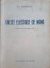 Unelte Electrice de Mana - D.I. Sudacovici - Tehnica 1952 - Electrotehnica