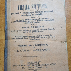 vietile sfintilor- pe care-i praznuieste biserica crestina otodoxa-din anul 1906