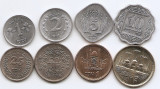 Pakistan Set 8 - 1, 2, 5, 10, 25, 50 Paisa 1, 2 Rupees 1967/05 - B11, UNC !!!, Asia