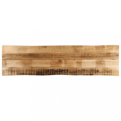 vidaXL Blat de masă contur natural 180x40x2,5 cm lemn masiv mango brut 370665 foto