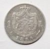1 LEU 1884 . DETALII FOARTE FRUMOASE . CEA MAI BUNA STARE DE PE OKAZII ., Argint
