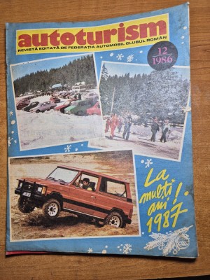 revista autoturism decembrie 1986 foto