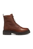 Geox cizme din piele &icirc;ntoarsă D IRIDEA culoarea maro, cu toc plat, D16HRC 000FF C0013