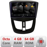 Navigatie Peugeot 207 5510-PE01 Android Octa Core 720p 4+64 DSP 360 camera carplay android auto CarStore Technology