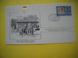 HOPCT PLIC FDC S NR 1036 ROMANIA -ISTORIA AVIATIEI -FAI -FEDERATIA AERONAUTICA INTERNATIONALA 1978-AVION / AVIATIE