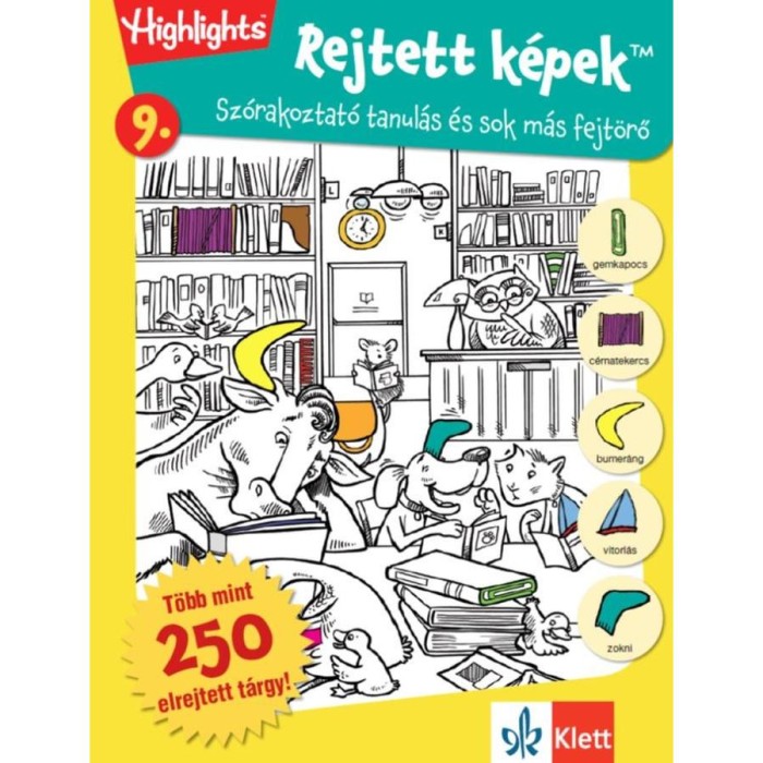 Rejtett k&eacute;pek 9. - Sz&oacute;rakoztat&oacute; tanul&aacute;s &eacute;s sok m&aacute;s fejt&ouml;rő