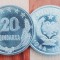 3357 Albania 20 qindarka 1969 Liberation km 46 UNC
