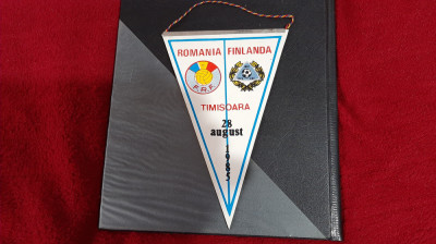 Fanion Romania -Finlanda foto