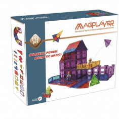 MAGPLAYER Set de constructie magnetic - 112 piese