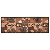Cumpara ieftin Covoras bucatarie, lavabil, maro model cafea, 60x180 cm