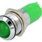 Lampa indicator LED verde 24-28V 14.2mm