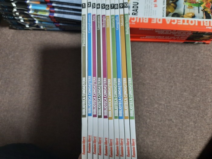 Colectia Biblioteca cunoasterii (10 volume)