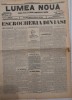 Ziar LUMEA NOUĂ, 1898, 4 pg format mare / &rdquo;Escocheria din Iasi&rdquo; / Jassy