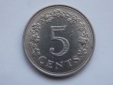 5 CENTS 1972 MALTA