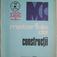 Materiale de constructii 1/1989/vol. 19