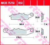 Set placute frana TRW MCB757SI - Kawasaki KFX 400 - KVF Brute Force (05-13) - Prairie 700 - Suzuki LT-V Twin Peaks (04-05) 700cc