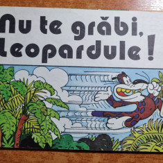 revista pentru copii - nu te grabi, leopardule ! - anii '80