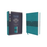 Nasb, Super Giant Print Reference Bible, Leathersoft, Teal, Red Letter Edition, 1995 Text, Comfort Print