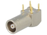 Conector coaxial mamă pentru PCB 4A IP50 50&Omega;