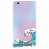 Husa silicon pentru Xiaomi Redmi 4A, Waves