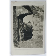 RASNOV , IMAGINE DIN CETATE , FOTOGRAFIE TIP CARTE POSTALA , 1933