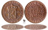 1945 P, &frac12; cent - Indiile de Est Olandeze!, Europa