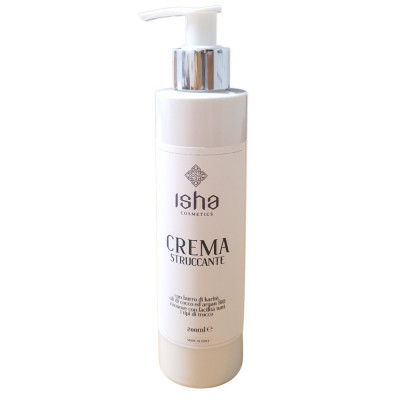 Crema demachianta cu unt de shea, ulei de cocos si argan, 200ml, Isha foto