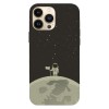 Husa compatibila cu Apple iPhone 14 Plus model Moon Man, Silicon, TPU, Viceversa, Transparent, Carcasa