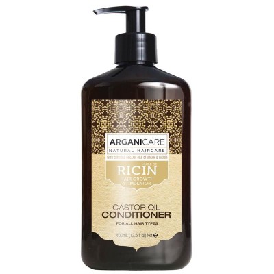 Balsam Regenerant Ultra Hranitor cu Ulei de Ricin pentru Toate Tipurile de Par 400 mililitri Arganicare foto
