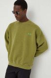 Cumpara ieftin American Vintage bluza barbati, culoarea verde, cu imprimeu