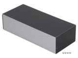 Carcasă aluminiu argint 100x237x63 mm