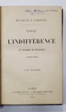 ESSAI SUR L&#039;INDIFFERENCE EN MATIERE DE RELIGION - PARIS, 1859