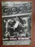 Stilul romanic- V.Vatasianu