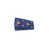 Cutie In Forma De Felie de Tort Din Carton pentru dulciuri, Mickey Mouse, albastru