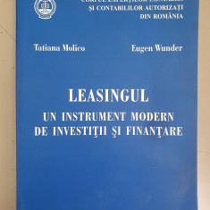 Leasingul - un instrument modern de investitii si finantare-Tatiana Molico