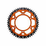 Pinion spate KTM ,Husaberg ,Husqvarna 52 dinti Moose Dual portocaliu