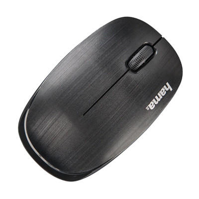 Mouse Wireless MW-110 Hama, 1000 dpi, 3 butoane, USB, Negru foto