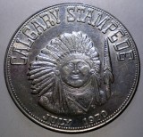 7.910 CANADA CALGARY INDIAN STAMPEDE DOLLAR JETON CASINO 1970