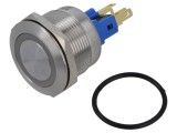 Comutator anti-vandalism IP65, iluminare LED
