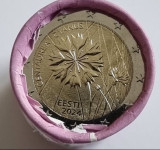 ESTONIA moneda 2 euro comemorativa 2024 - UNC, Europa, Cupru-Nichel