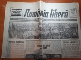 ziarul romania libera 10 aprilie 1990-miting electoral de florii