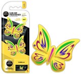 Odorizant auto pentru oglinda AROMA FANCY SHAPES BUTTERFLY Vanilla AutoDrive ProParts, Amio