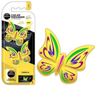 Odorizant auto pentru oglinda AROMA FANCY SHAPES BUTTERFLY Vanilla AutoDrive ProParts foto