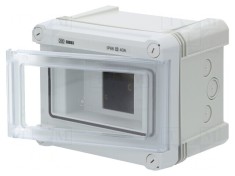Carcasa pentru aparatura modulara IP66 gri deschis montaj perete foto