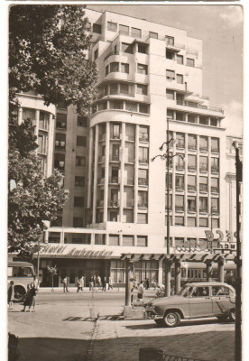 CPIB 21604 - CARTE POSTALA - BUCURESTI. HOTEL AMBASADOR, NECIRCULATA, AUTOTURISM foto